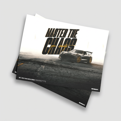 Motorsport car poster india — Shot In Reality