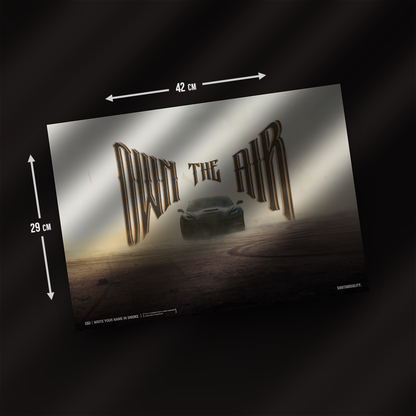 Motorsport racing car poster india — Shot In Reality