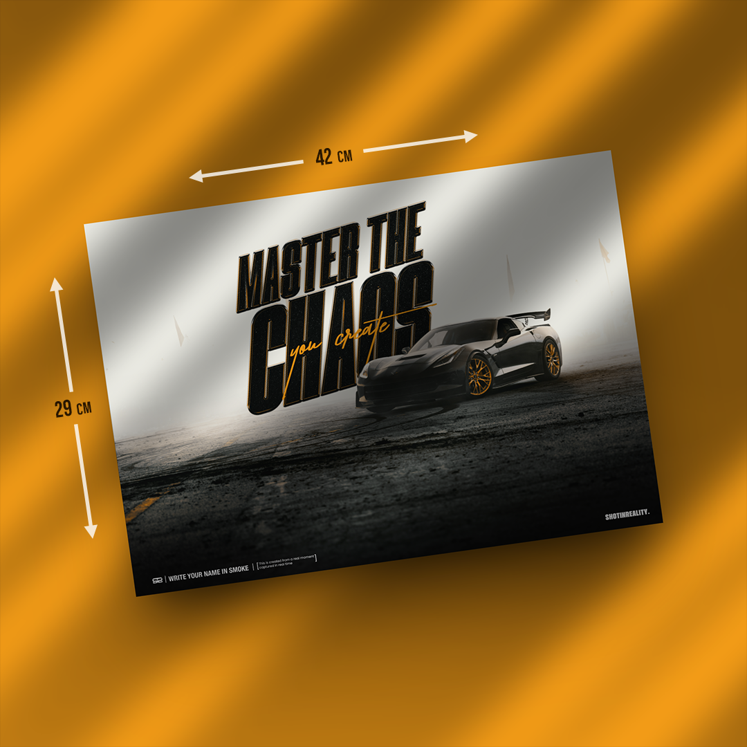 Motorsport racing car poster india — Shot In Reality