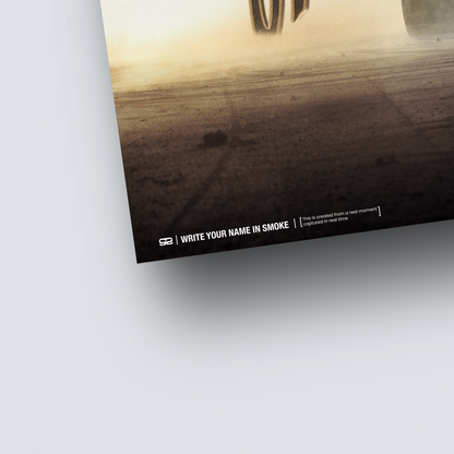 Motorsport racing car poster india — Shot In Reality