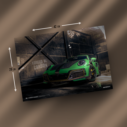 TechArt GTstreet R automotive poster india — Shot In Reality